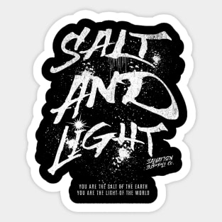 Salt & Light Sticker